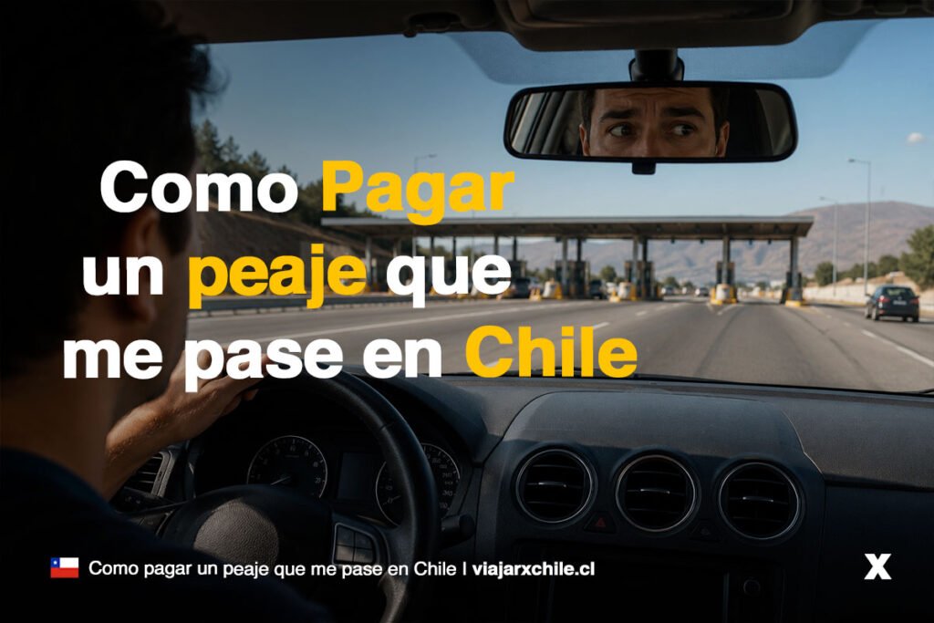 Como pagar un peaje que me pase en Chile