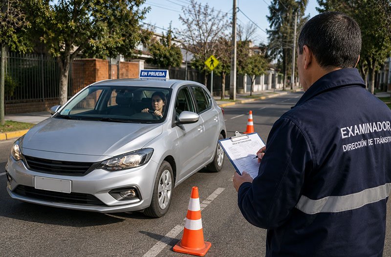 Examen de conducir en Chile