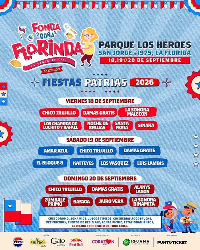 Fonda Doña Florinda (La Florida) 2026 Fonda Doña Florinda (La Florida) 2026