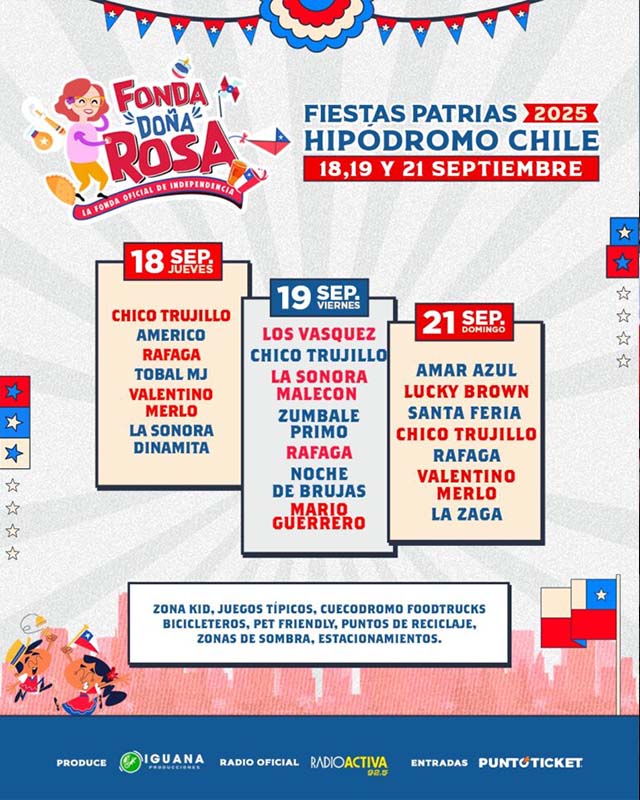Fonda Doña Rosa en Hipódromo Chile