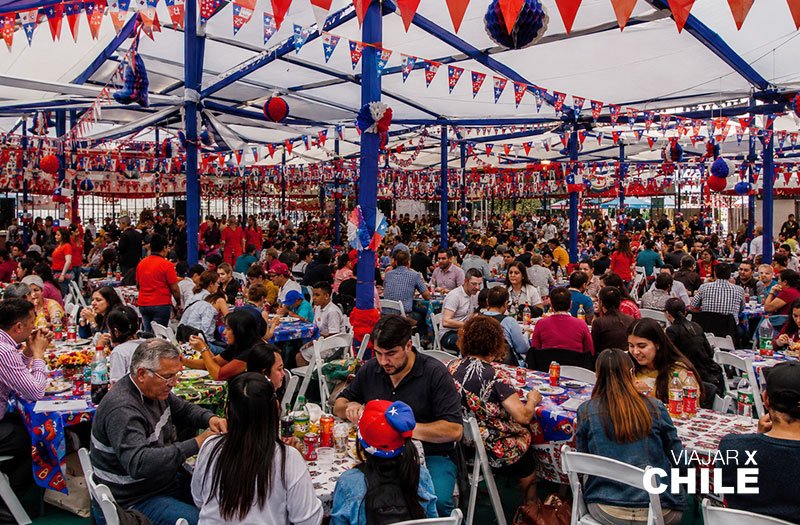 Las Fondas y Ramadas Fiestas Patrias Chile
