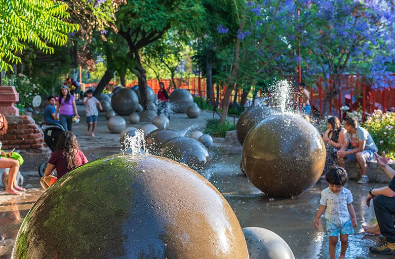 Juegos de agua parque bicentenario de la infancia recoleta Juegos de agua parque bicentenario de la infancia recoleta