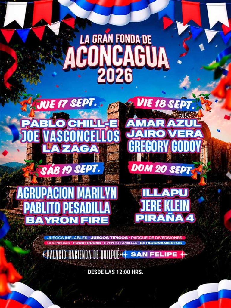 La Gran Fonda de Aconcagua 2026 – San Felipe La Gran Fonda de Aconcagua 2026 – San Felipe