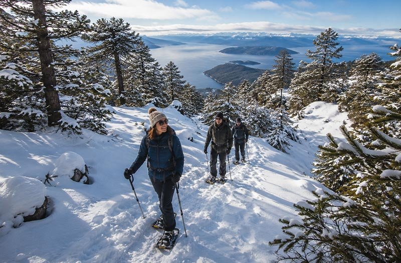 Paseo Raquetas de Nieve en Pucón - Volcán Villarrica