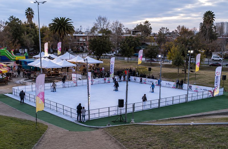 Pista de hielo La Reina - Plaza Ossandon