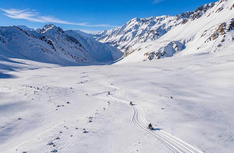 Tour Moto de nieve cerca de Santiago, Cajón del Maipo Región Metropolitana