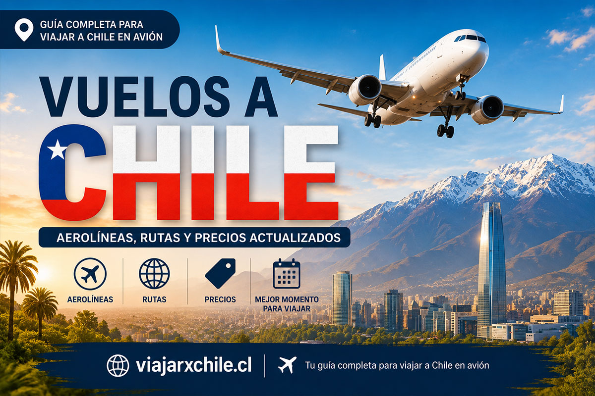 Aerolíneas que vuelan a Chile