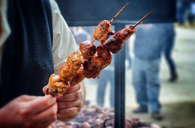 Anticuchos comida del 18 de Septiembre Anticuchos comida del 18 de Septiembre