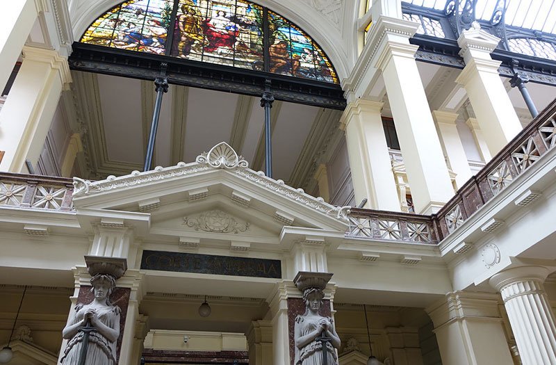 Arquitectura del Palacio de los Tribunales de Justica Arquitectura del Palacio de los Tribunales de Justica