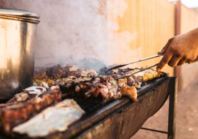 asado chileno, comida tradicional de chile