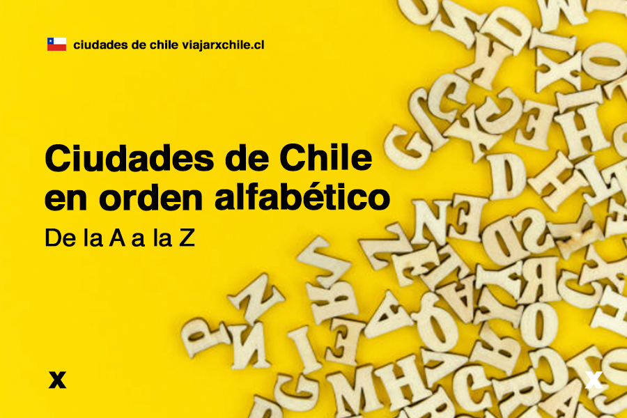 Ciudades de Chile en orden alfabético