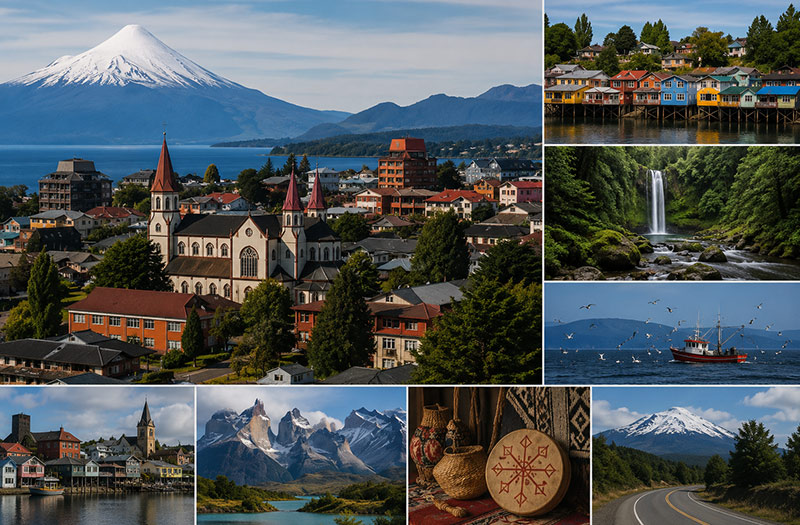 ciudades del sur de chile para visitar