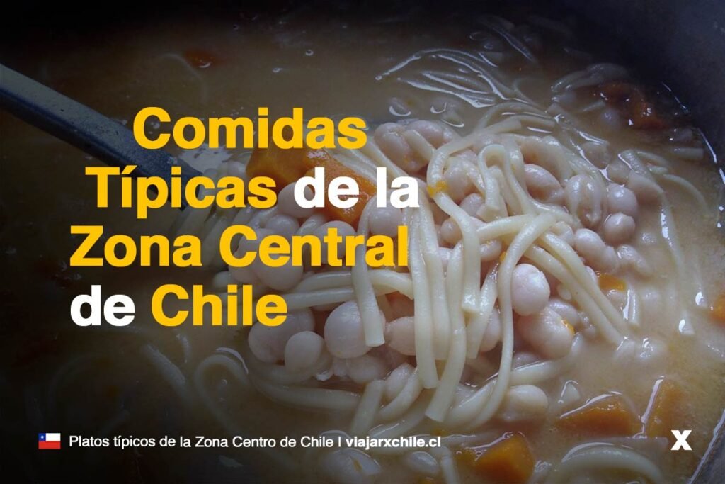 comidas tipicas de la zona central de chile