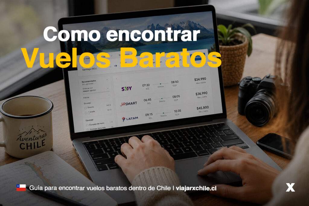 como encontrar vuelos nacionales baratos en chile