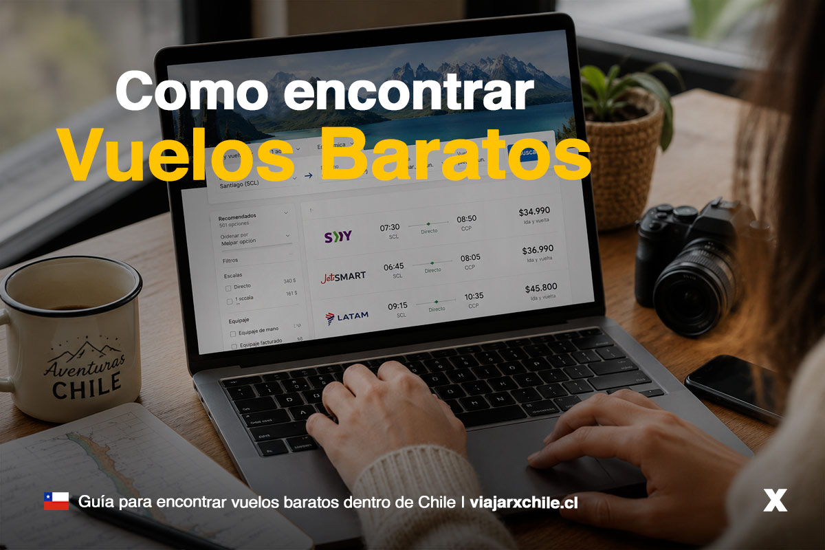 como encontrar vuelos nacionales baratos en chile
