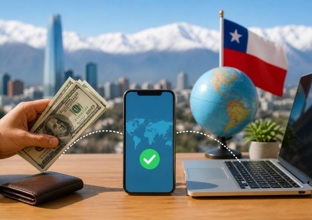 Cómo recibir dinero del extranjero en Chile