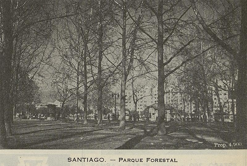 Historia del Parque Forestal - Foto de 1940