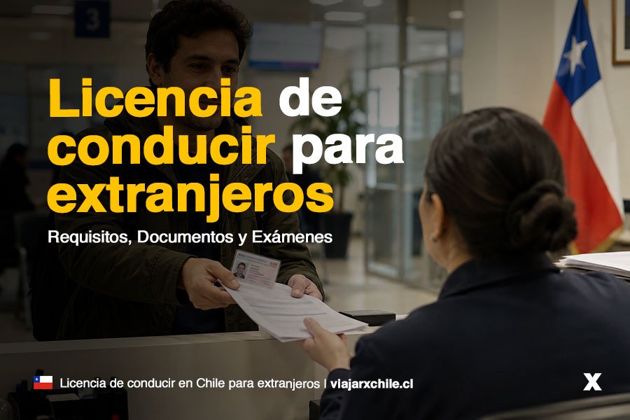 licencia de conducir en Chile para extranjeros