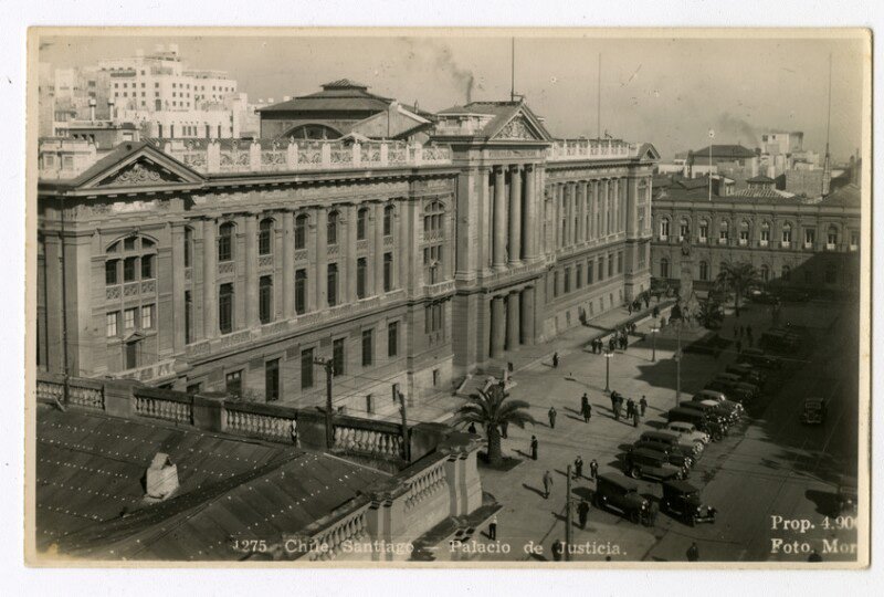 Historia del Palacio de los Tribunales de Justicia de Santiago Historia del Palacio de los Tribunales de Justicia de Santiago