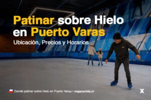 Patinar en hielo en Puerto Varas