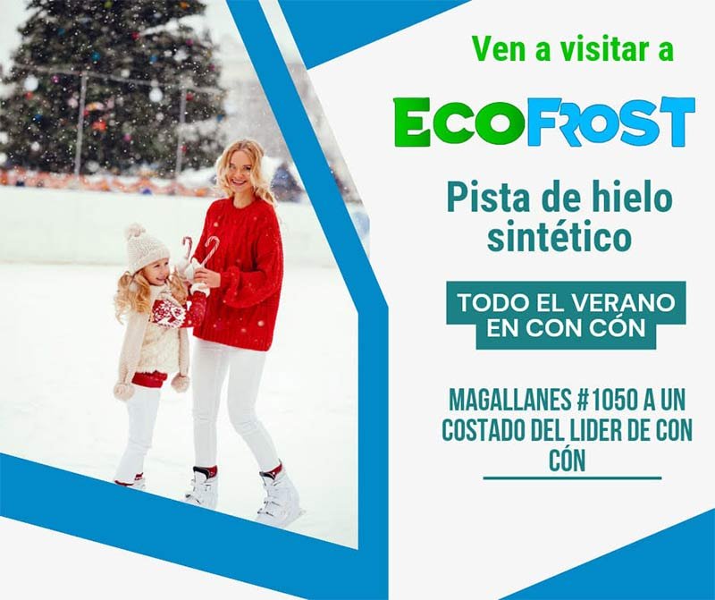 Pista de hielo ecofrost Concon Pista de hielo ecofrost Concon