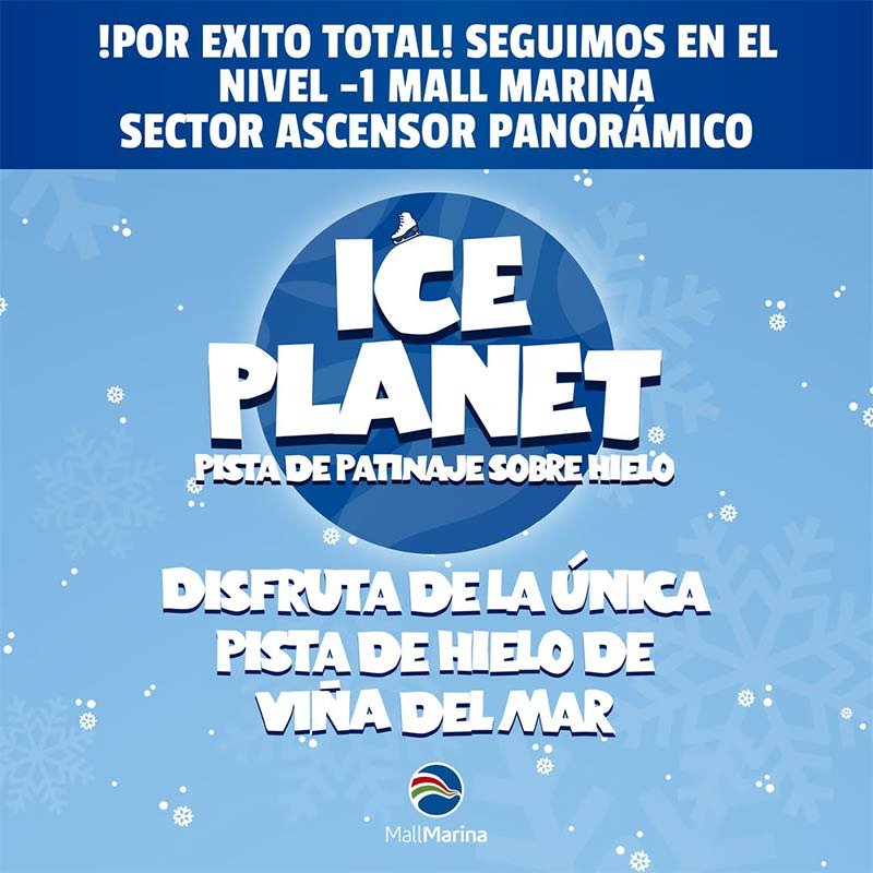 Pista de hielo Mall Marina Viña del Mar Pista de hielo Mall Marina Viña del Mar