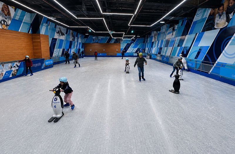 Pista de hielo Mallpaseo Puerto Varas