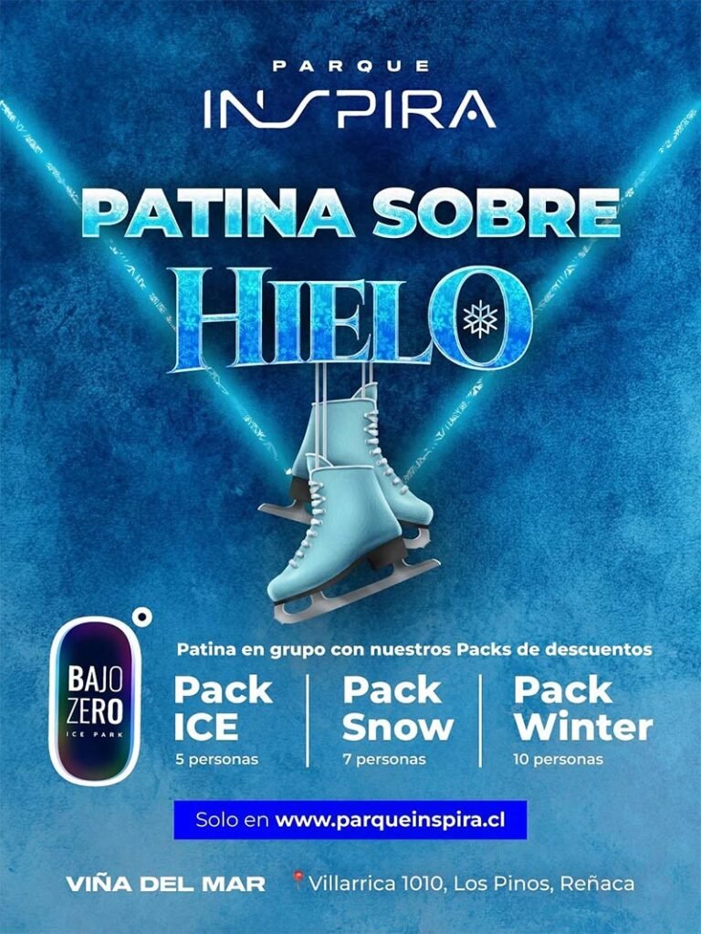 Pista de hielo Reñaca Parque Inspira Pista de hielo Reñaca Parque Inspira