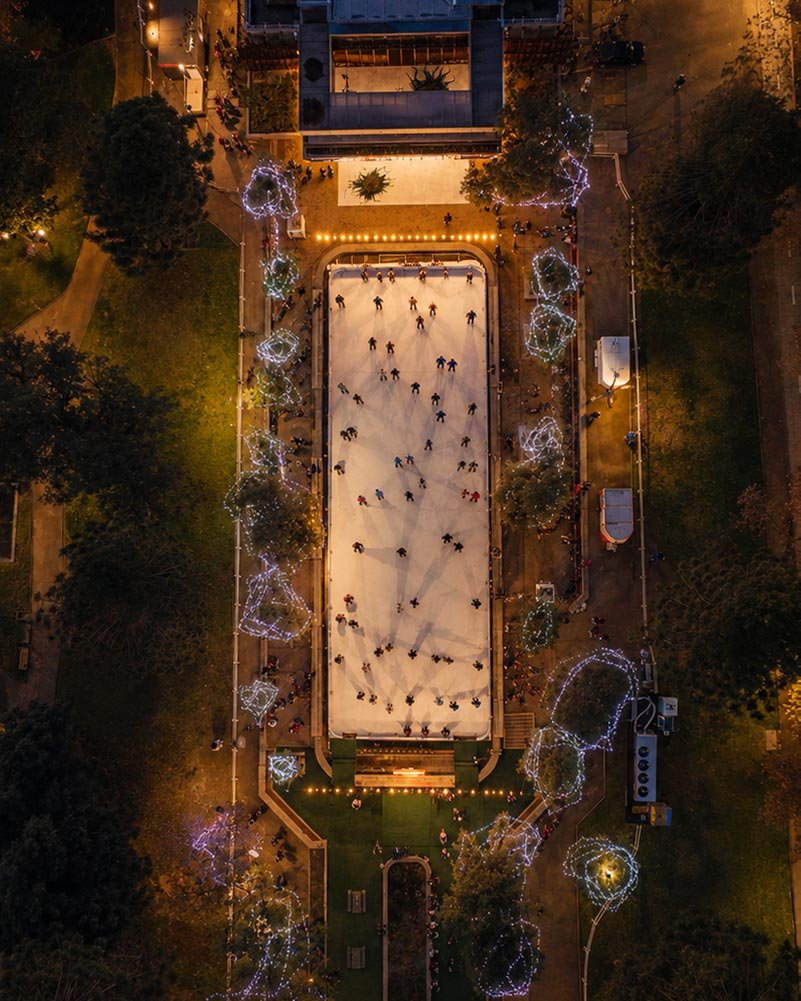 pistas de patinaje sobre hielo en chile