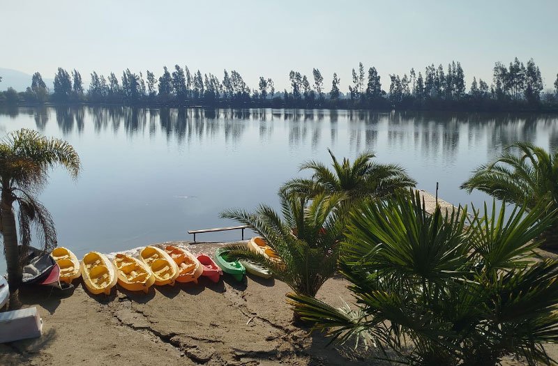 playa Laguna Esmeralda camping