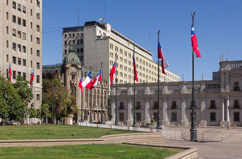 Plaza de la constitucion santiago chile - foto Max Unterwegs Plaza de la constitucion santiago chile - foto Max Unterwegs