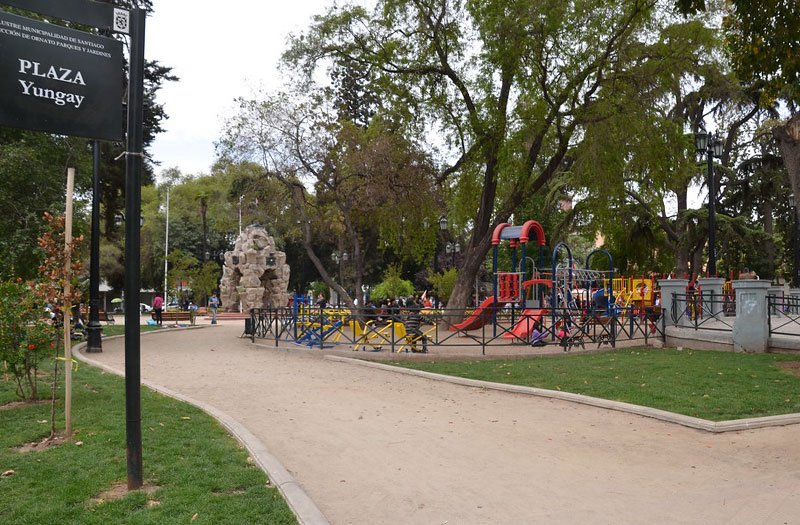 Plaza Yungay - Plazas de Santiago de Chile Plaza Yungay - Plazas de Santiago de Chile