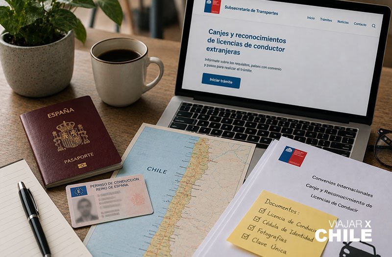 Requisitos para homologar una licencia de conducir en Chile