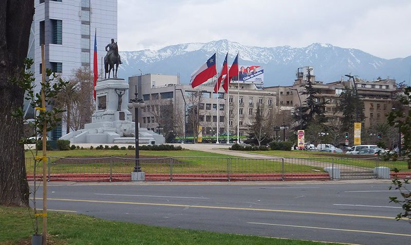 santiago de chile plaza italia